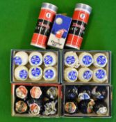 32x Dunlop wrapped golf balls in makers original boxes and tins to incl 20x Dunlop 65 and 12x Dunlop