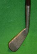 Forrester Elie Pat concentric back iron c. 1895 – stamped with reg no 153386 to the head c/w green