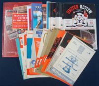 Manchester United Programmes: A collection of mainly home matches in Europe 1950s to 1980s including