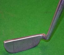 Unusual and rare “Mystic” very off set pat putter – with heavily curved sole and flat top line –