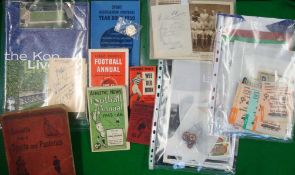 Collection of Football Related Items: to include Sunday Chronicle 1946-47, athletic News 1945-46, FA