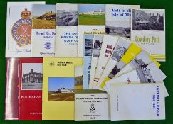 Golf Club Official English, Welsh and Irish Handbooks (6) – mostly from the 1970s onwards to incl