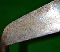 Early blacksmith possibly Carrick cleek c. 1880 – with a faint cross cleek mark, 4.75” hosel with