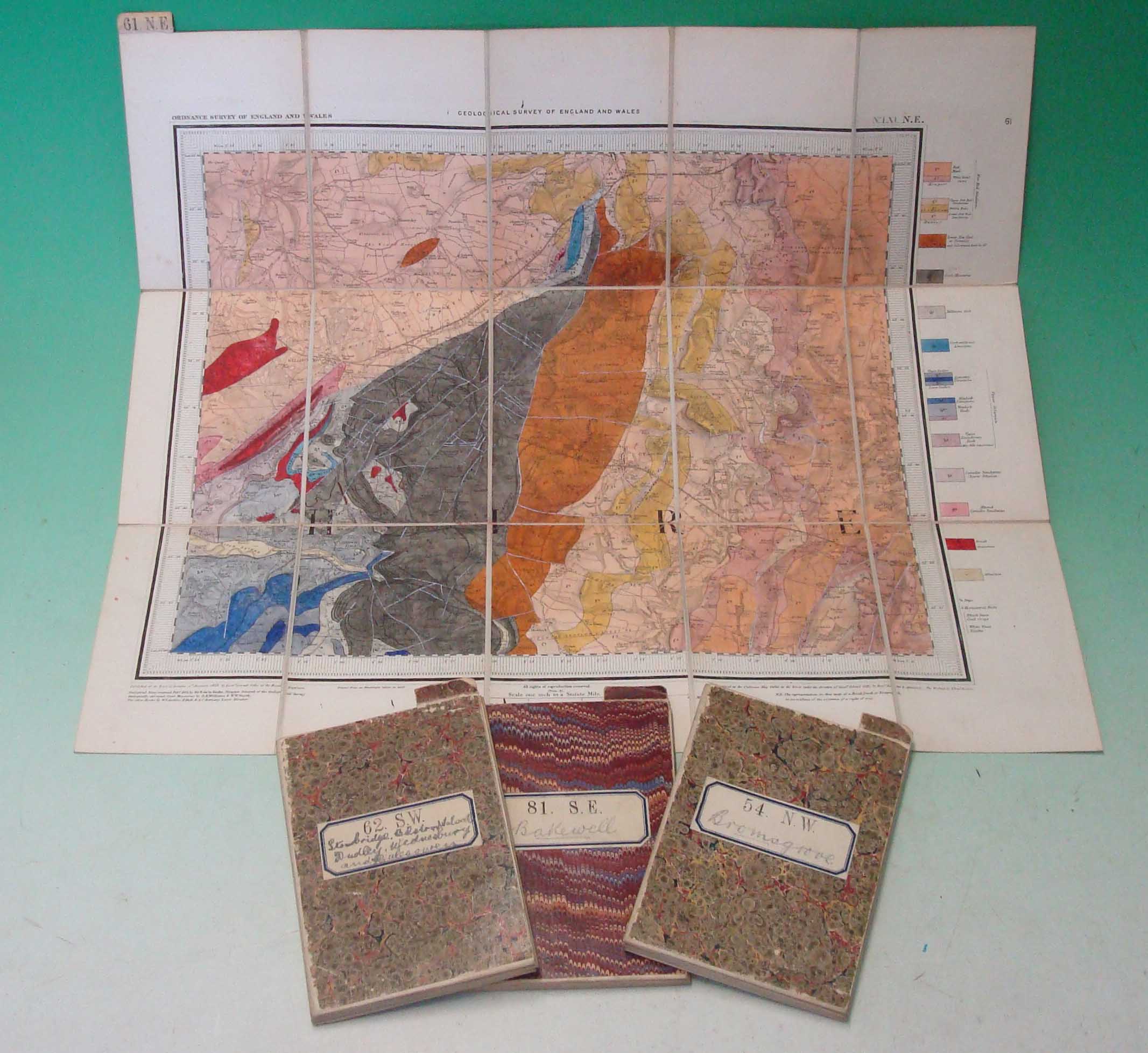 4 Colonel Colby Ordnance Survey Maps: 54 N.W. Bromsgrove, 61 N.E. Shropshire, 60 S.W. Stourbridge