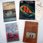 CATALOGUES (4): Hardy 54th edit Anglers guide, cloth pictorial cover, chips to spine, complete clean