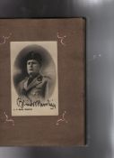 WWII – Mussolini photo album recording a visit to pre-war Italy but with a postcard of Mussolini