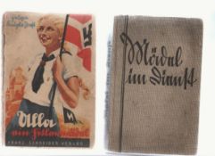 WWII – Nazi Propaganda – the body beautiful  two books relating to the Girl’s section of the