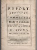 Ephemera – Customs and Excise Report of the House of Commons on frauds and abuses in the customs,