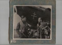 WWII – RAF Fighter Command fine photo album of a member of 247 Squadron RAF – a fighter command