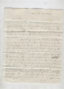 Scotland fine ms letter addressed to the Procurator Fiscal at Inverary, and dated Oban August 13th