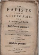 Popish Plot – Ecclesiastical – Roman Catholics 17th c The Papists Bloudy After Game or a Vindication