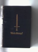 WWII – Adolf Hitler – The rare ‘50th Birthday’ edition – Mein Kampf – the rare edition produced in