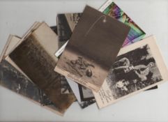 Postcards – WWI interest group of 30+ cards, WWI vintage including British and French patriotic, two