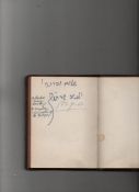 Judaica – Autographs album dated around the significant date of 1948/49 (foundation of the State