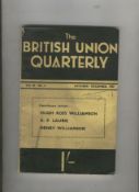 WWII Mosley and the Fascists The British Union Quarterly, Vol 3 No 4 for October – December 1939,