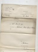 Northumberland – Maritime – the Seahouses Coastguard station large bundle of documents, early 20th c