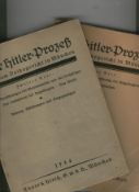 WWII – Adolf Hitler – Hitler’s trial copy of Der Hitler Prozess, the transcript of his trial in 1924