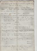 Northumberland – Alnwick Monastery interesting archive of legal papers relating to Alnwick