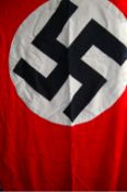 WWII – Nazi Flag good example, with no visible blemishes and with bright colours.