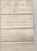Coaching – interesting group of four documents 1807 relating to coaching and a fraudster who tried