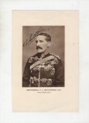 Military – autograph – Zulu War – Horace Smith-Dorien, survivor of the massacre at Isandlwana