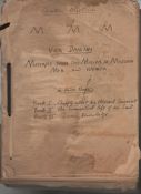 Ecclesiastical – Rev James Tait Plowden-Wardlaw archive relating to Plowden-Wardlaw including the