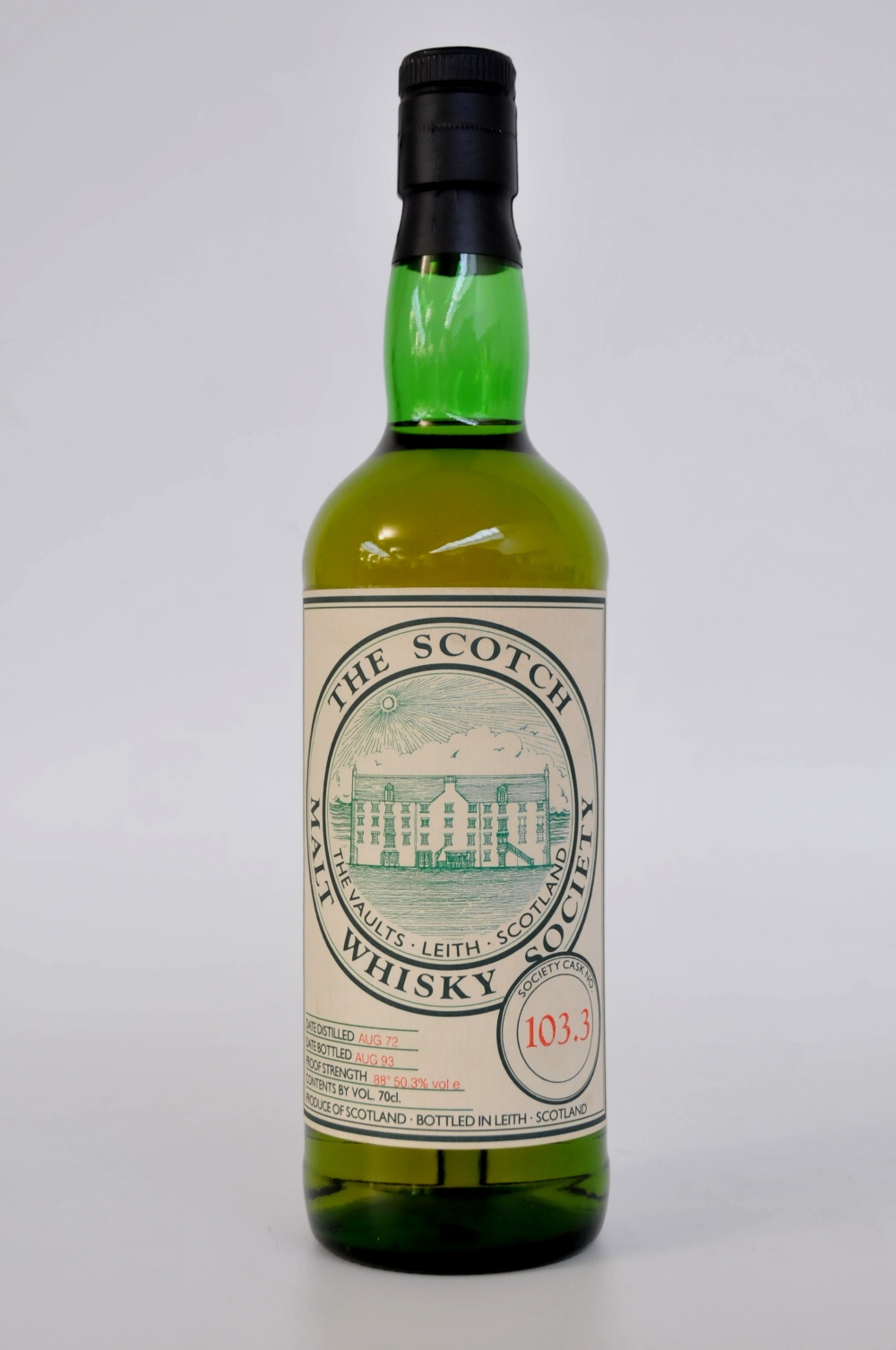 ROYAL LOCHNAGAR 1972 SMWS 103.3
1 bottle Royal Lochnagar 1972-1993. SMWS 103.3. 70cl. 50.3%. Level