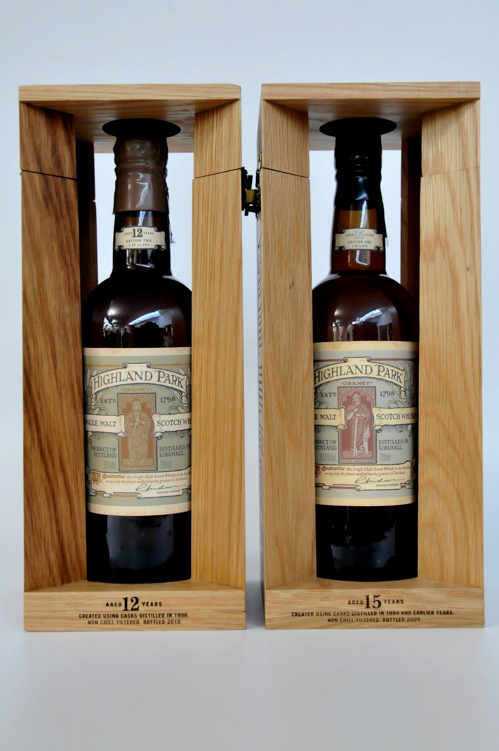 HIGHLAND PARK EARL & SAINT MAGNUS
1 bottle Highland Park Earl Magnus 1st Edition 15yo. In wooden