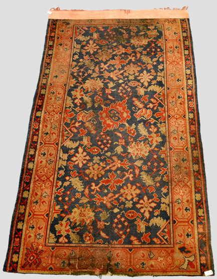 Ushak `Turkey` carpet, west Anatolia, about 1920-30, 10ft. 11in. x 6ft. 3.33m. x 1.83m. Overall