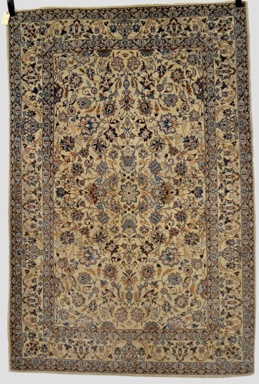 Nain rug, south west Persia, mid-20th century, 6ft. 2in. x 4ft. 1in. 1.88m. x 1.25m.