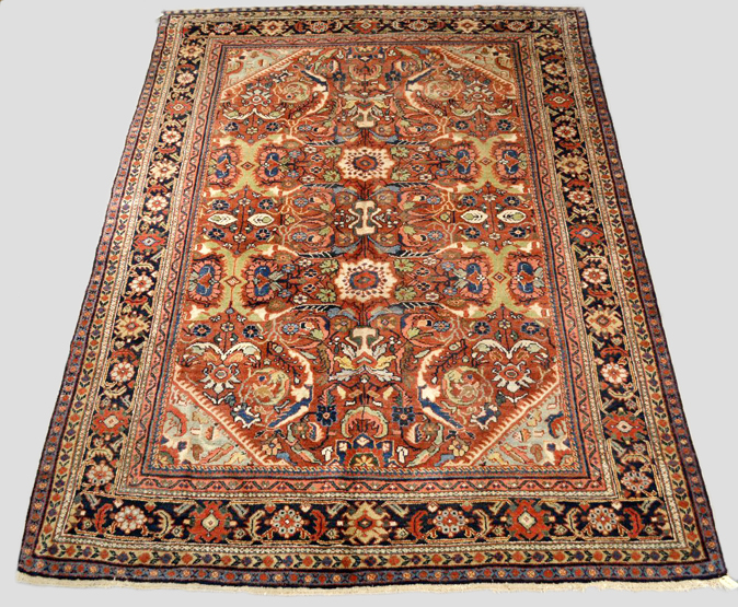 Mahal carpet, north west Persia, about 1920-30, 11ft. 11in. x 8ft. 8in. 3.63m. x 2.64m. A most