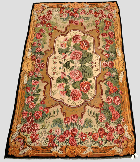 Karabakh kelim, south west Persia, mid-20th century, 12ft. x 7ft. 3.66m. x 2.13m.