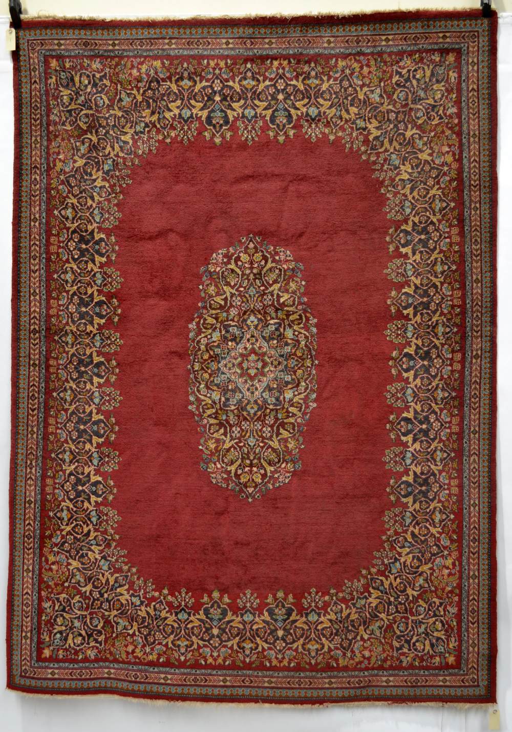 Kashmiri rug, north India, mid-20th century, 7ft. 3in. x 5ft. 2in. 2.21m. x 1.58m.