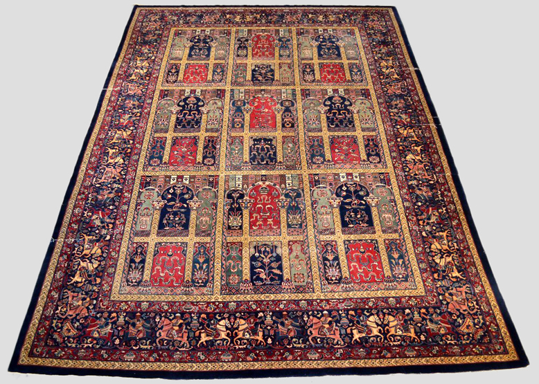 Impressive Agra carpet, north India, circa 1930-40, 16ft. 2in. x 11ft. 1in. 4.93m. x 3.38m.