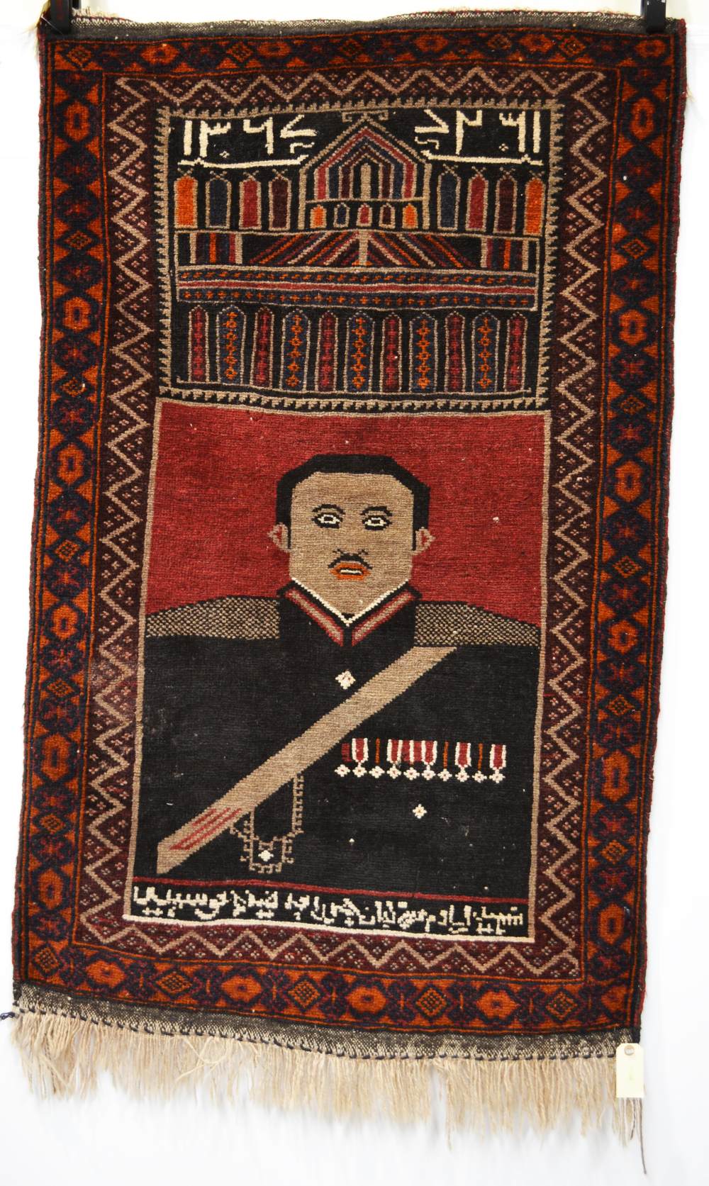 Baluchi prayer rug, Khorasan, north east Persia, 20th century, 4ft. 7in. x 2ft. 10in. 1.40m. x 0.