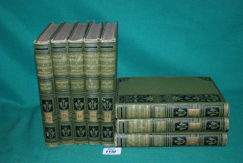 A set of Cassells Encyclopedias, circa 1900