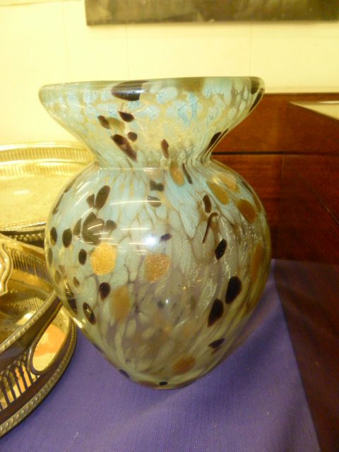 A MURANO STYLE VASE