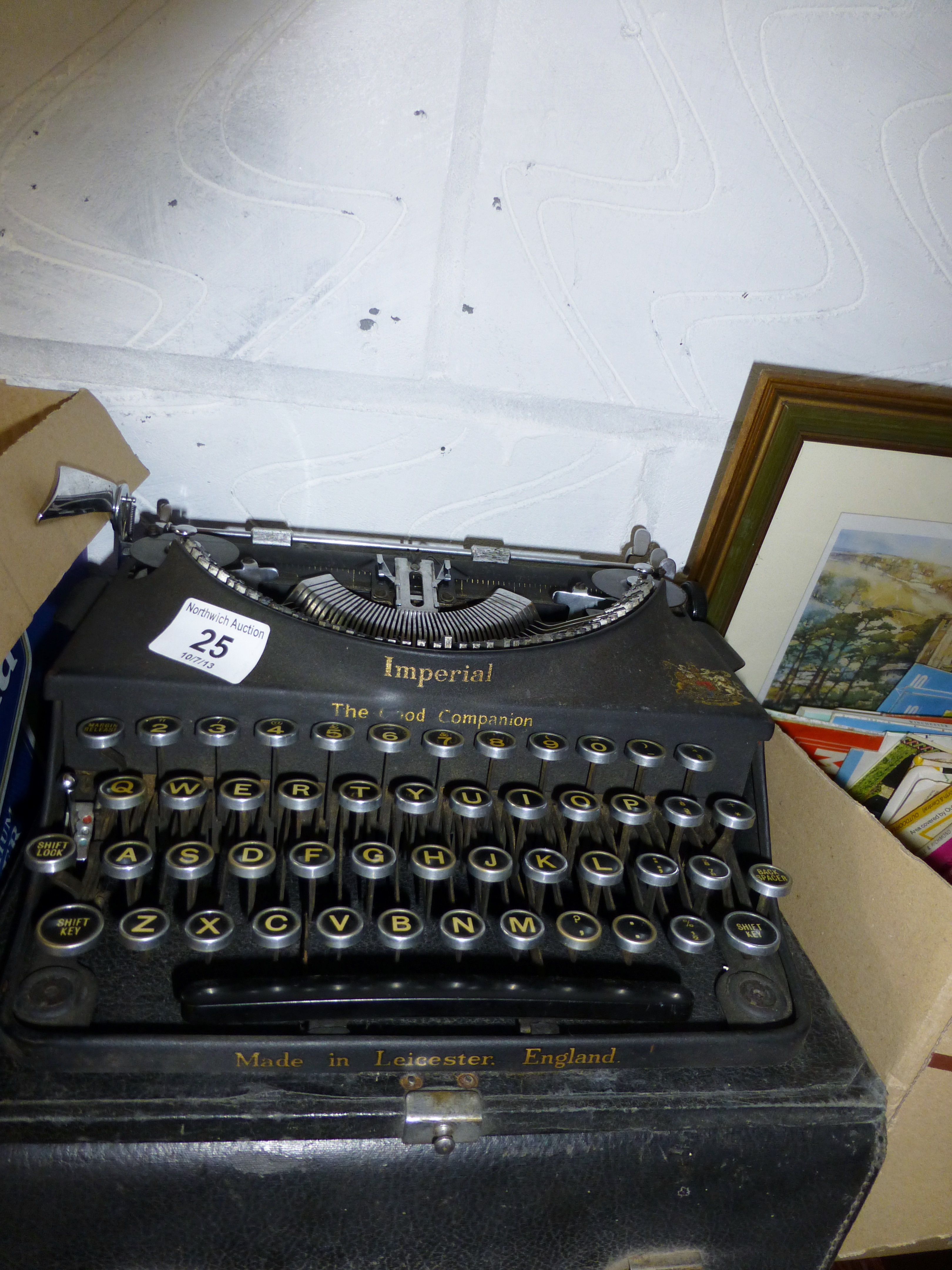 Vintage Imperial typewriter