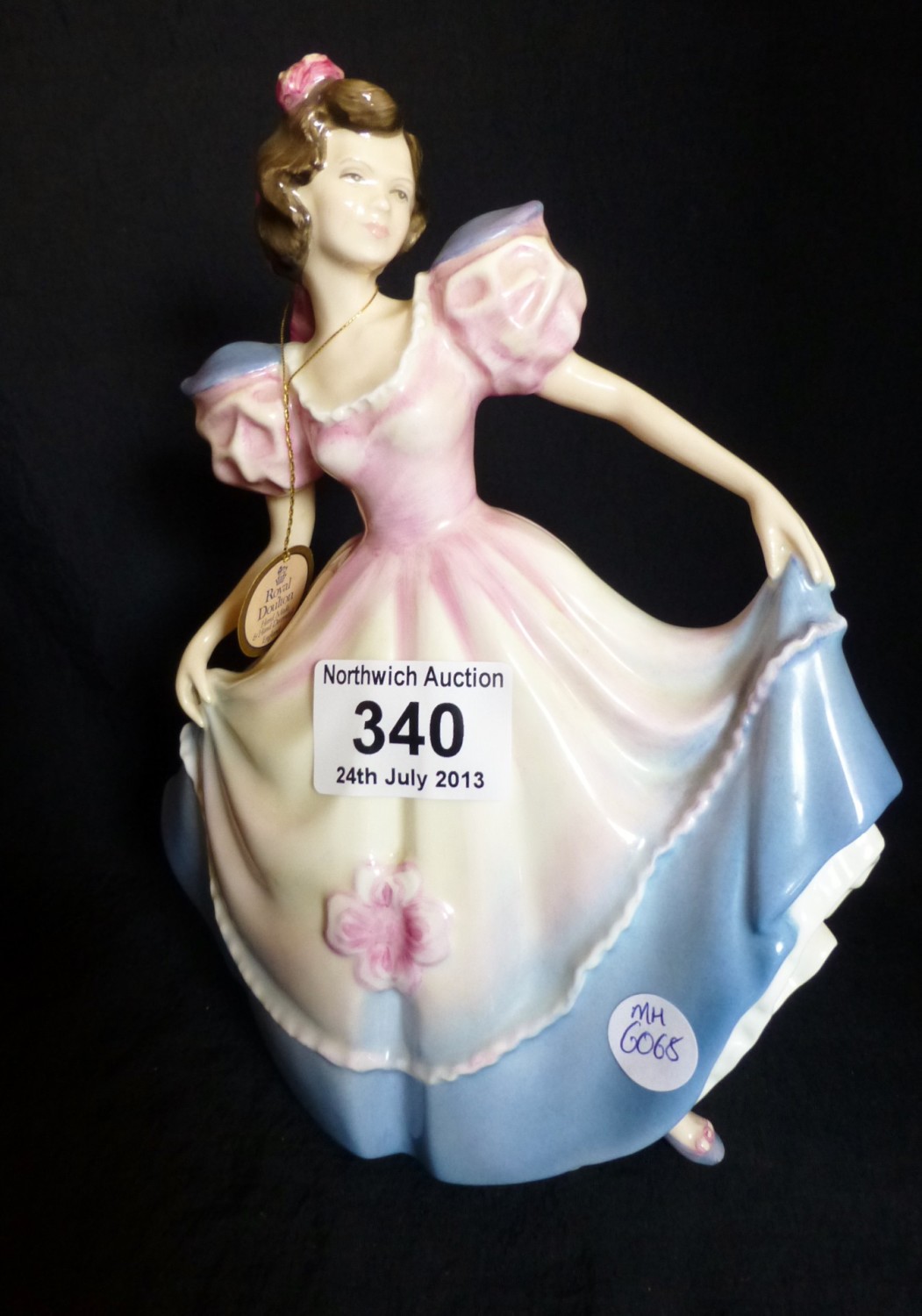 Signed Royal Doulton figurine Angela HN3419 issued at 1992 collectors event