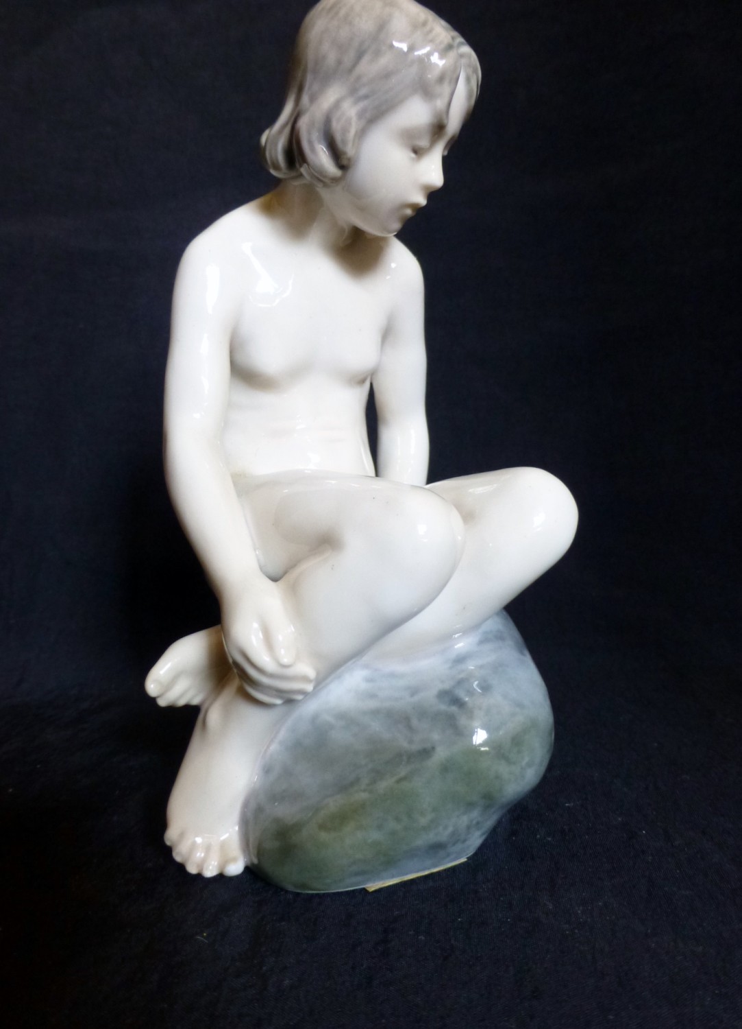 Royal Copenhagen naked girl figurine