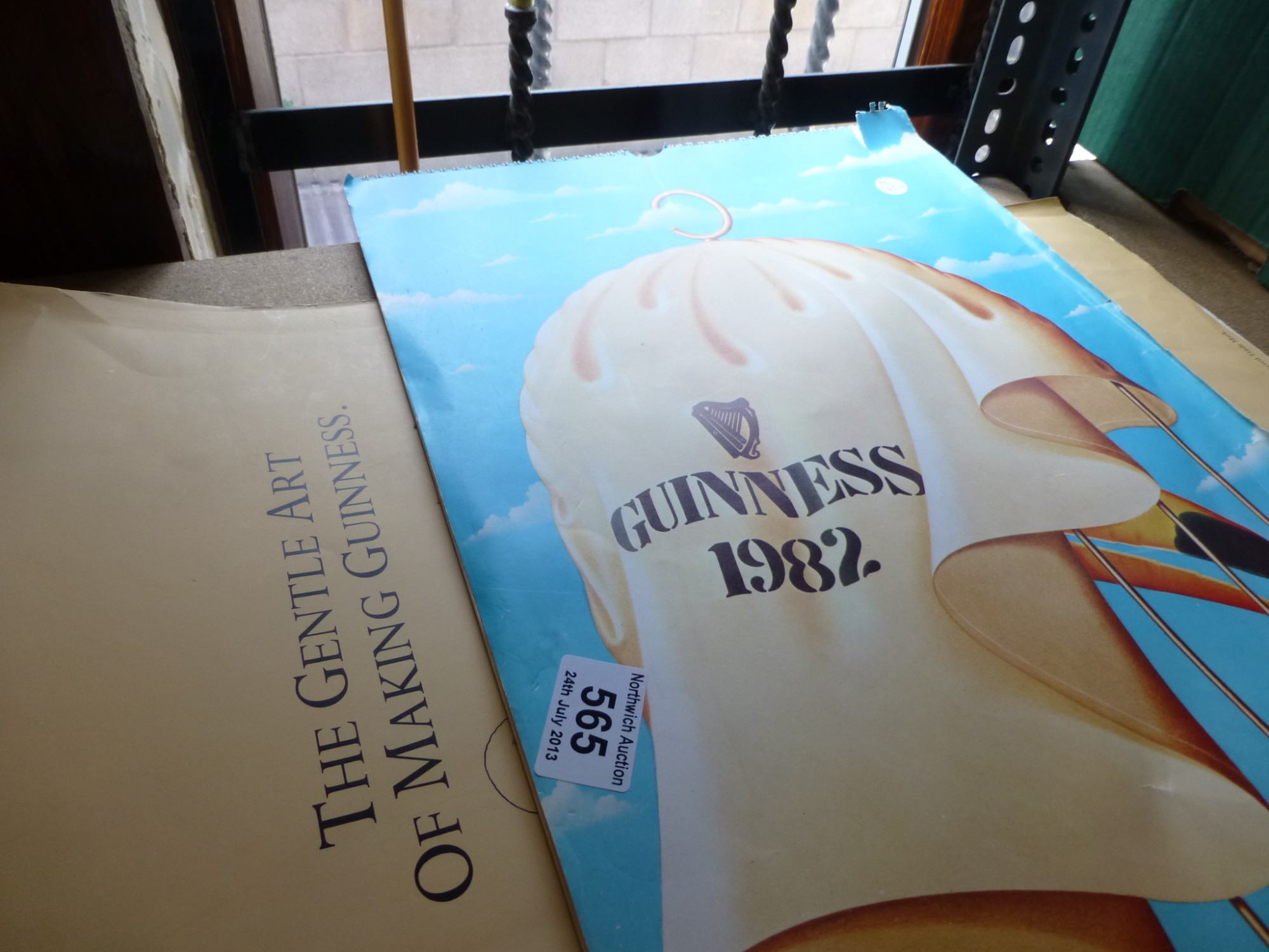 Vintage Guiness calendars, 1981 & 1982