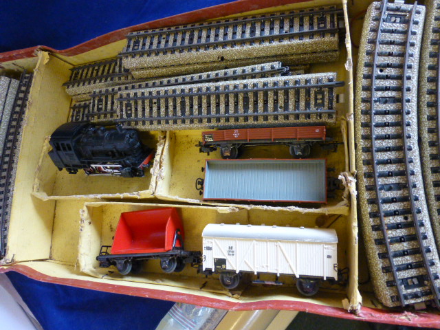 Boxed Marklin train set