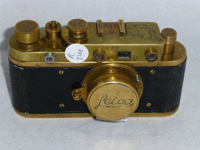 Leica camera copy with eagle and swastika marked Ernst Leitz Wetzlar