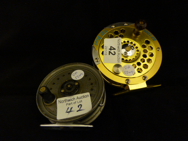 Beaudex reel and BF1000 fly reel