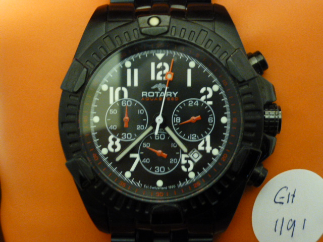 Rotary Aquaspeed chronograph gents watch, as new boxed with paperwork, R.R.P £200