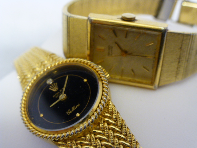 Two ladies fashion watches