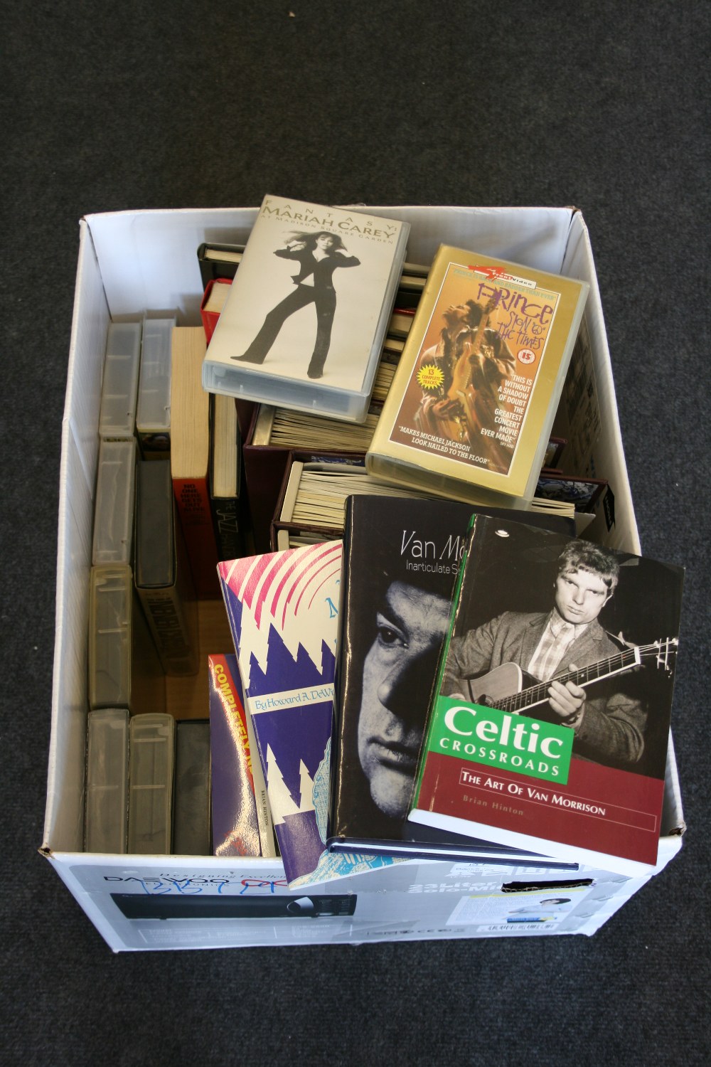 MEMORABILIA - large collection of books, magazines, leaflets and some VHS including various Van