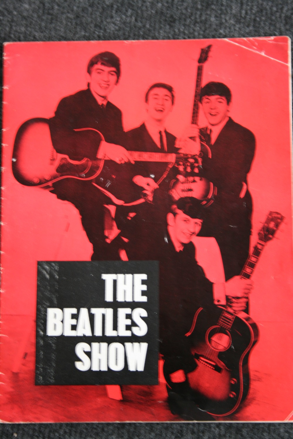 BEATLES - programme from their 1963 performance at The Southport Odeon.  VG condition with some