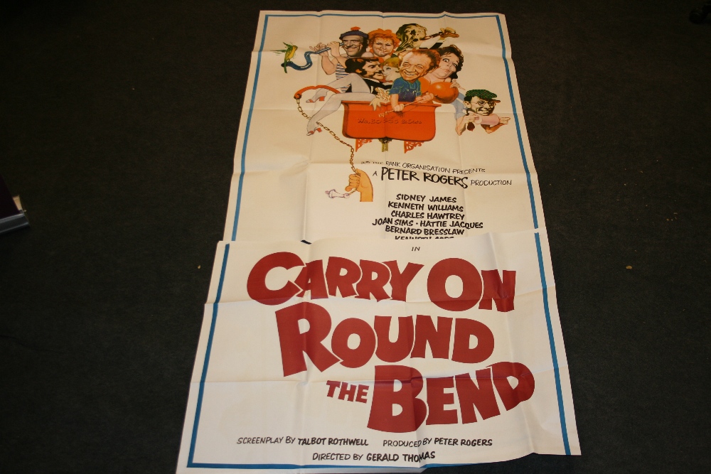 CARRY ON POSTERS - two original posters to include Carry On Girls UK one sheet (27""x40"") and a