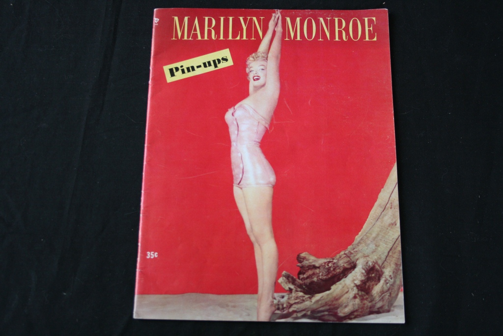 MARILYN MONROE - extremely rare ""Marilyn Monroe Pin-Ups"" magazine published by the Maco Magazine